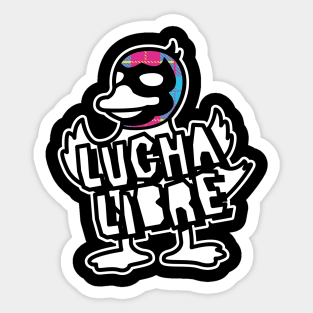 pato luchador Sticker